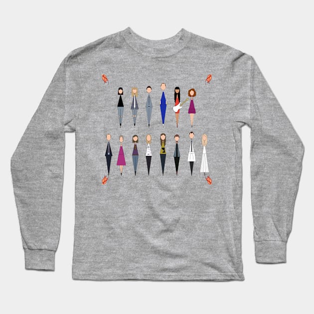 If it’s a severed head, I’m going to be very upset. Long Sleeve T-Shirt by Faceless Favorites 